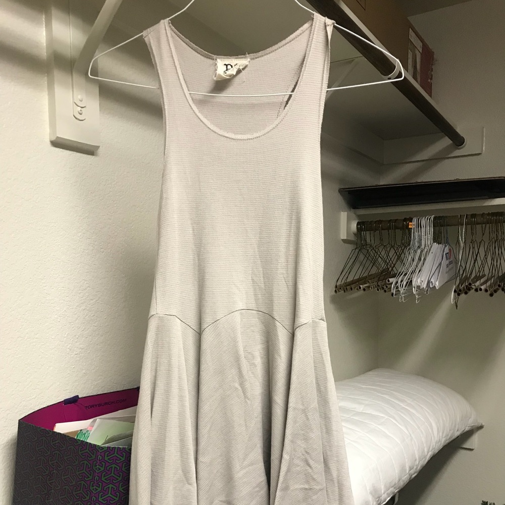 Tan dress